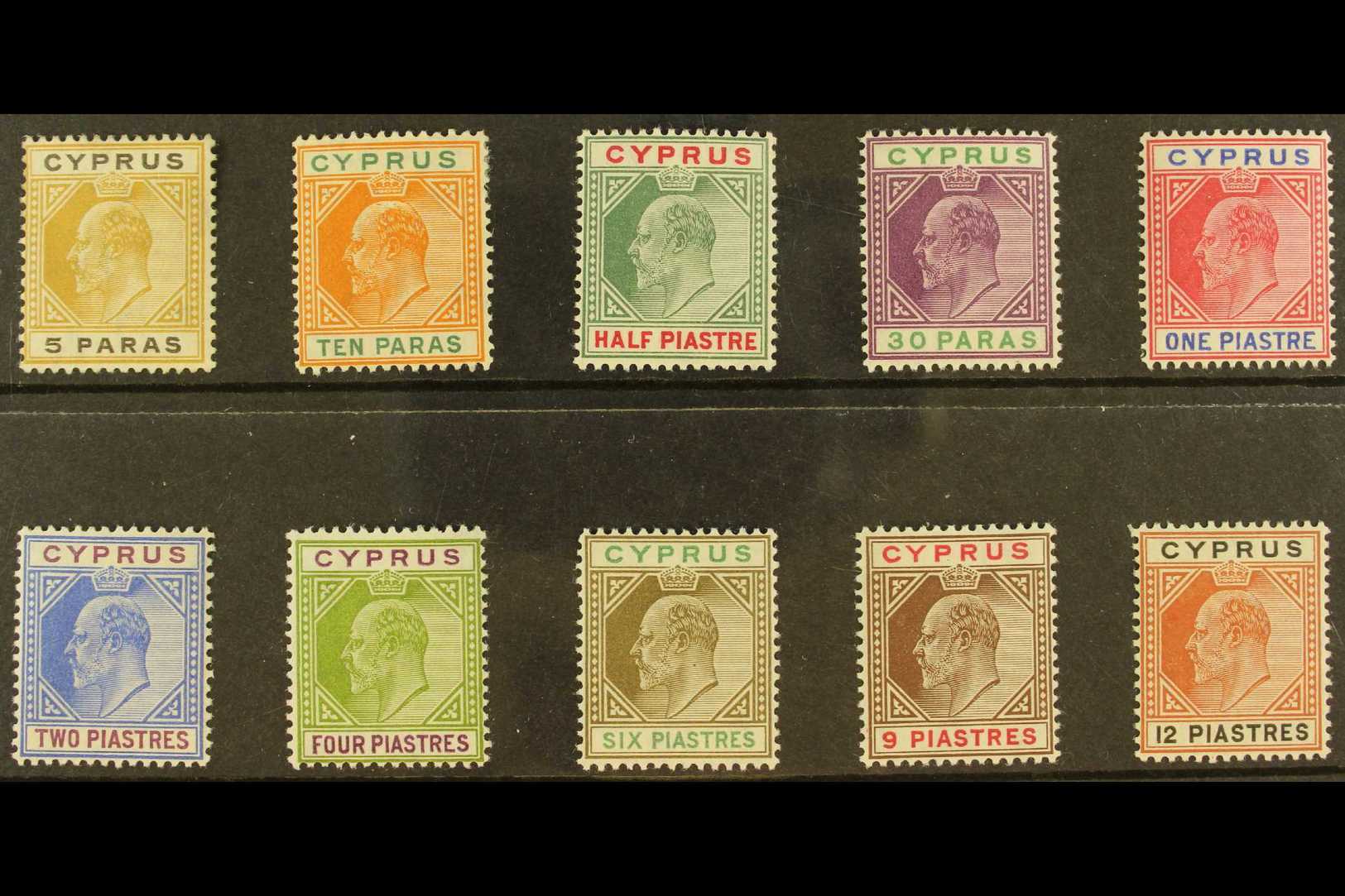 1904-10 KEVII (wmk Mult Crown CA) Set To 12pi, SG 60/69, Very Fine Mint. (10 Stamps) For More Images, Please Visit Http: - Autres & Non Classés