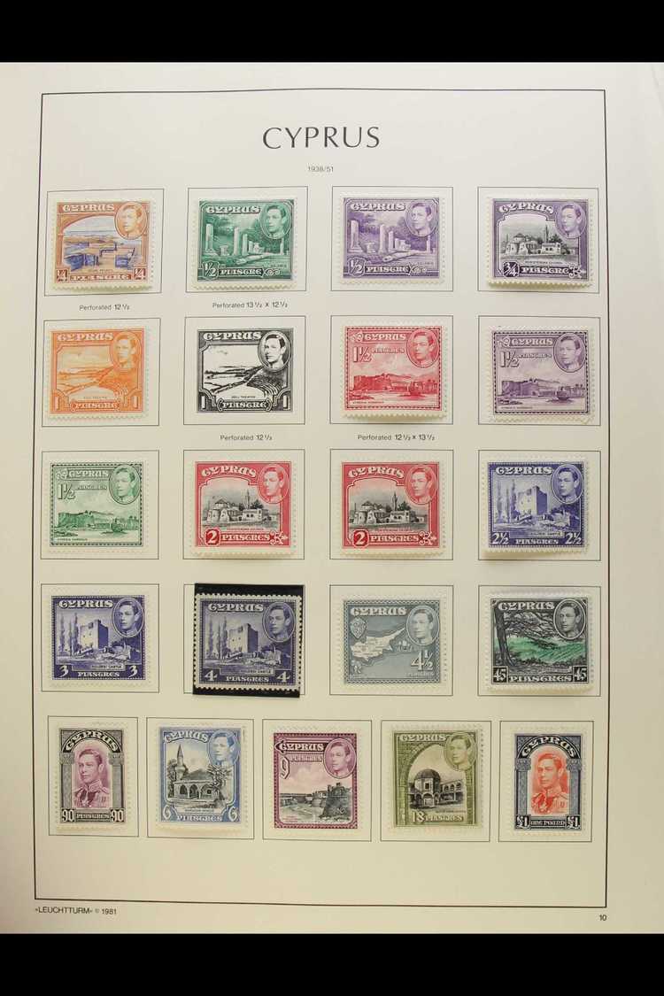 1937-1984 VERY FINE MINT All Different Collection In A "Lighthouse" Album. With A COMPLETE BASIC RUN From 1937 Coronatio - Autres & Non Classés