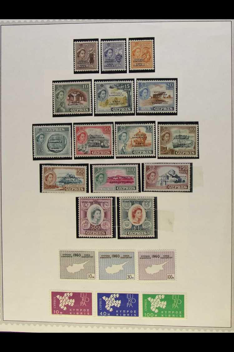 1960-1975 NHM & MINT COLLECTION. An ALL DIFFERENT Collection Of Sets That Includes The 1960-61 Republic Opt'd Complete S - Other & Unclassified