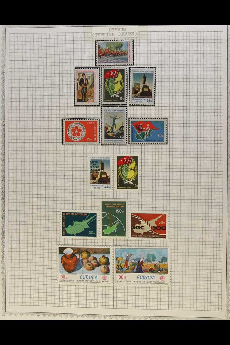 TURKISH 1974-85 MINT & NHM Collection Of Sets, Miniature Sheets & Some Multiples. Lovely Quality (200+ Stamps & 3 M/s) F - Andere & Zonder Classificatie