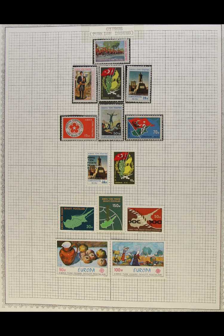 TURKISH 1974-85 MINT & NHM Collection Of Sets, Miniature Sheets & Some Multiples. Lovely Quality (200+ Stamps & 3 M/s) F - Autres & Non Classés