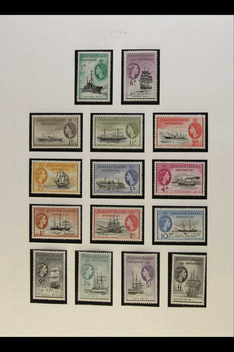 1944-82 VERY FINE MINT COLLECTION An Attractive Collection Which Includes 1944 All Four Overprinted Sets, 1946 "Thick Ma - Falkland