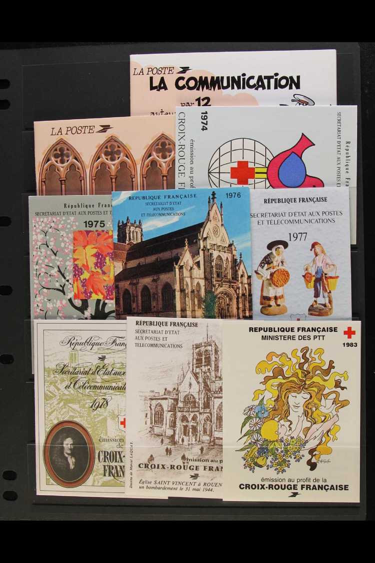 RED CROSS BOOKLETS 1974-88 All Different Range Of Complete Booklets In Pristine Condition. (9 Booklets) For More Images, - Andere & Zonder Classificatie