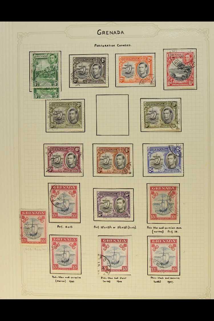 1937-68 VERY FINE USED COLLECTION An Attractive ALL DIFFERENT Collection, Highly Complete For The Period With Many Sets  - Grenade (...-1974)