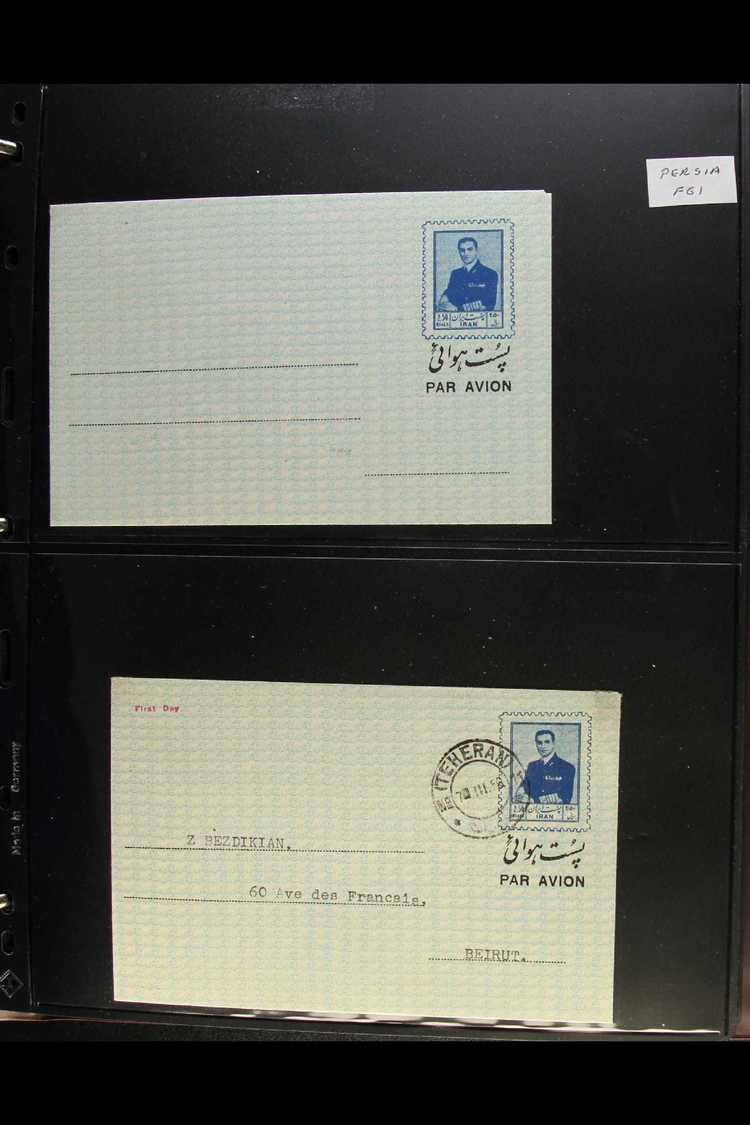 1956-1979 AEROGRAMME COLLECTION An Attractive & Extensive Collection Presented In A Quality Album With Slipcase. Unused  - Iran