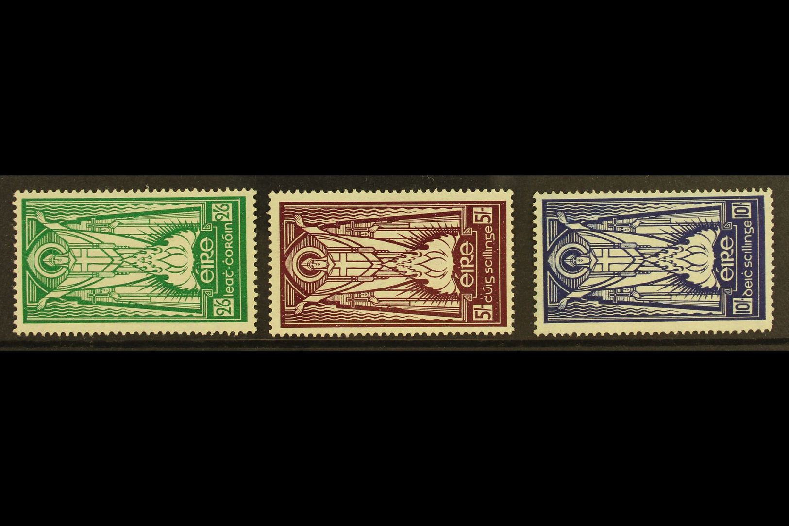 1937 St Patrick High Values Set, SG 102/104, Very Fine Mint. (3) For More Images, Please Visit Http://www.sandafayre.com - Autres & Non Classés