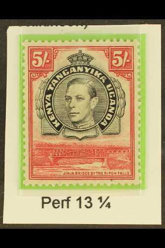 1938 5s Black And Carmine, Perf 13¼, SG 148, Fine Mint. For More Images, Please Visit Http://www.sandafayre.com/itemdeta - Vide