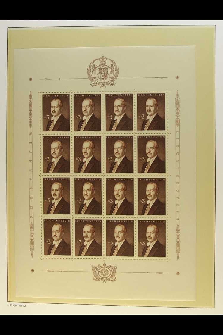 1956-1982 COMPLETE SHEETLETS. SUPERB NEVER HINGED MINT COLLECTION Of All Different Complete Sheetlets Of 8 To 20 Stamps  - Other & Unclassified