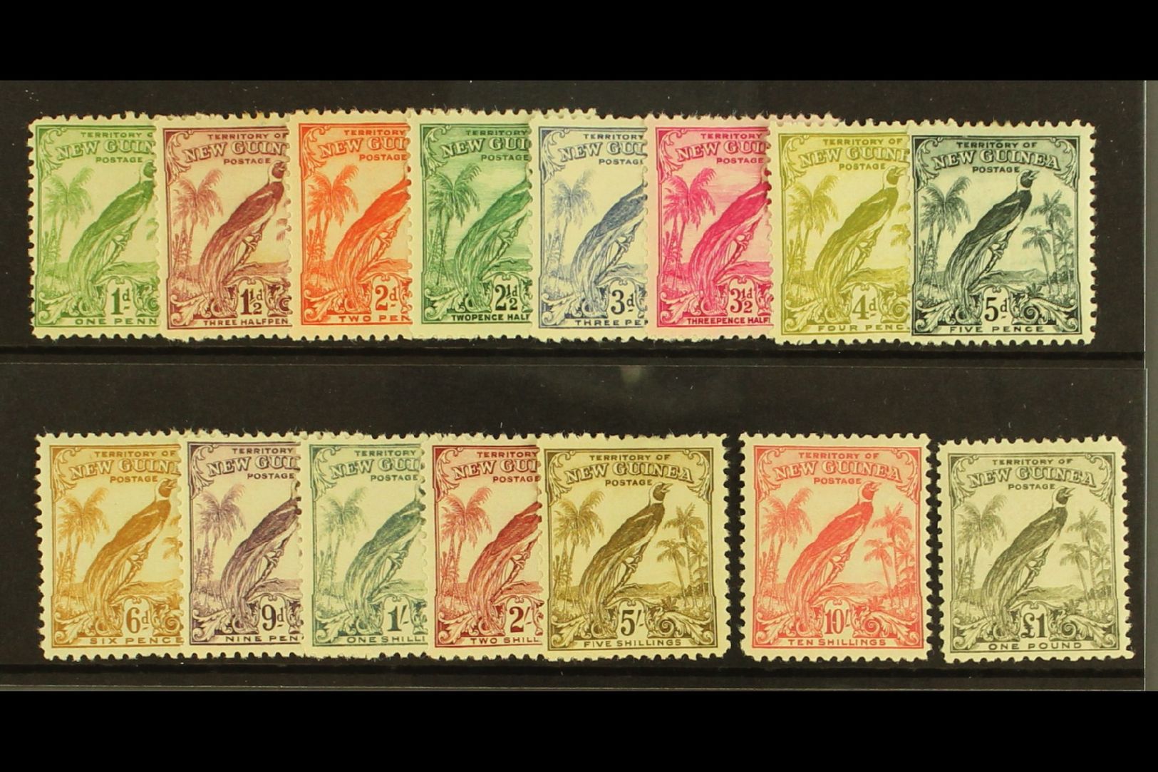 1932 10th Anniv Set (without Dates),  SG 177/89, Very Fine And Fresh Mint. (15 Stamps) For More Images, Please Visit Htt - Papoea-Nieuw-Guinea