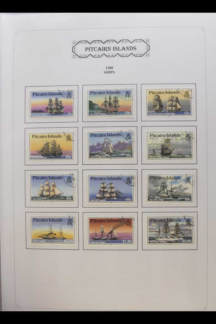 1971-1994 VERY FINE USED COLLECTION An Attractive Collection In An Album With A Very High Level Of Completion, Includes  - Pitcairn