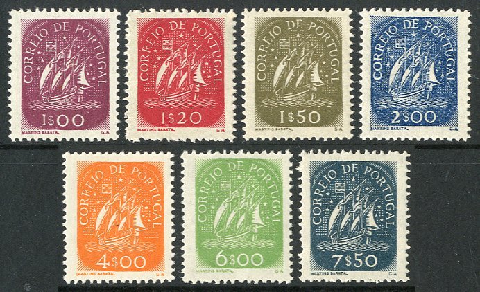 1943-49 "CARAVEL" DEFINITIVES Never Hinged Mint Selection Of Better Values Between 1E And 6E.Includes 1E50 Olive-green ( - Andere & Zonder Classificatie