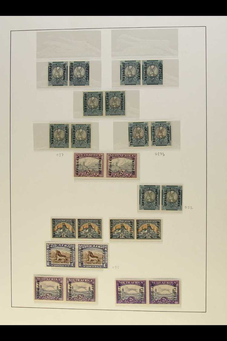 OFFICIALS 1937-49 NEVER HINGED MINT Incl. 1941 2d Ovpts Upwards, (SG O30) 1937-44 ½d Blue-green Shades (SG O31a), ½d Wit - Unclassified