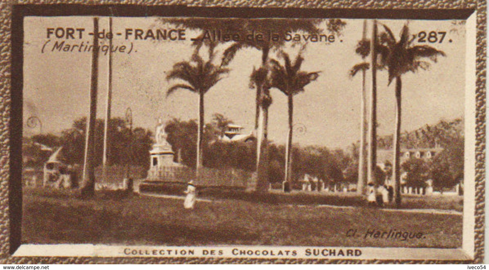 3 Images Suchard " Série Coloniale "  St Pierre Miquelon -Martinique  Nos  285 287 288 - Cioccolato