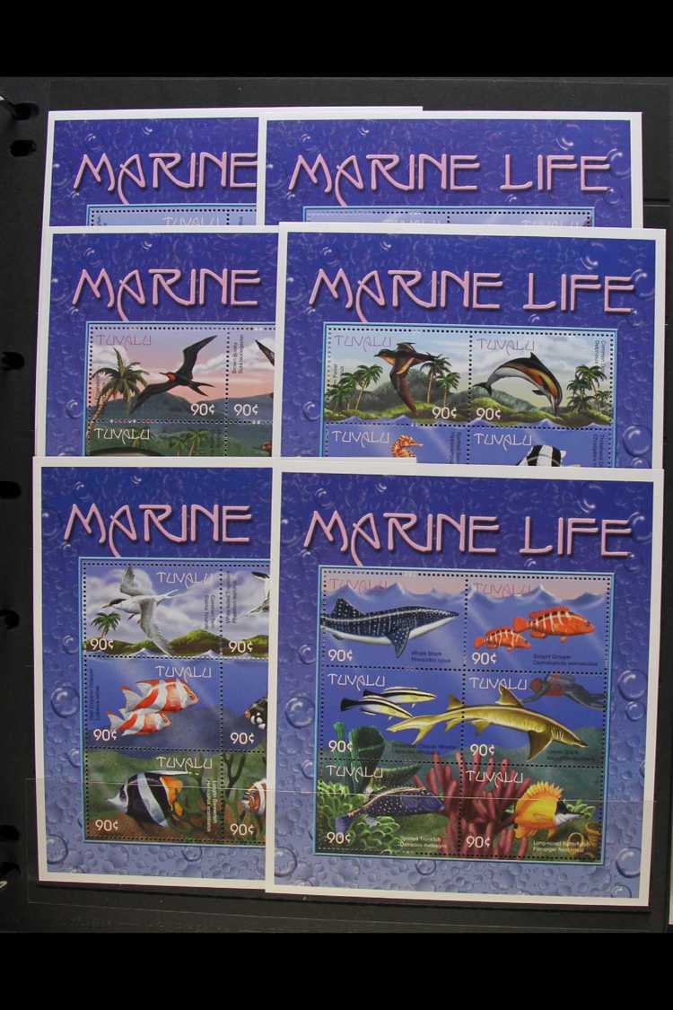 2000-2007 FABULOUS NHM COLLECTION A Virtually Complete, Valuable Collection Found In Postal Service Film Fronted Packets - Tuvalu