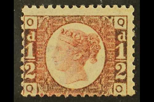 1870 ½d Rose- Red Plate 14, SG 48, Never Hinged Mint. For More Images, Please Visit Http://www.sandafayre.com/itemdetail - Autres & Non Classés