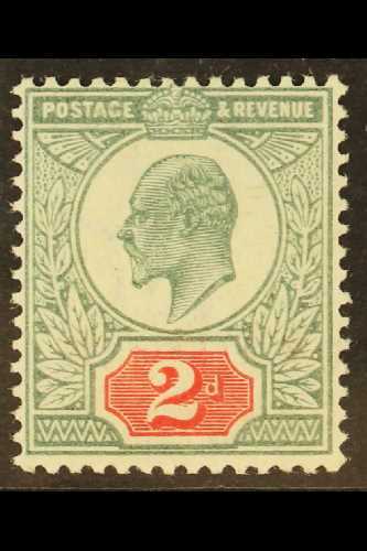 1902-10 2d Grey Green & Carmine Red, SG 226, Never Hinged Mint For More Images, Please Visit Http://www.sandafayre.com/i - Unclassified