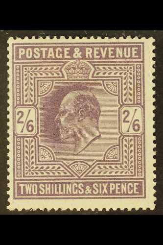 1911-13 2s6d Dull Greyish Purple, SG 315, Fine Mint Light Gum Bends For More Images, Please Visit Http://www.sandafayre. - Non Classés