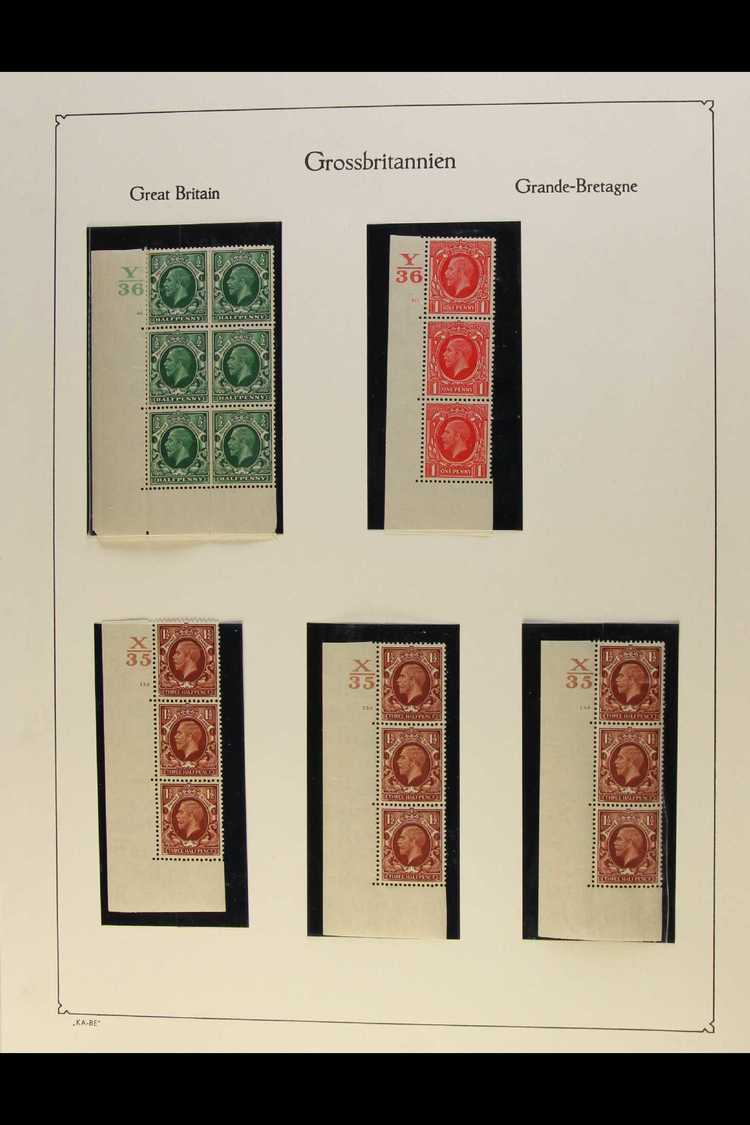 1934-6 CONTROLS MINT ACCUMULATION Of Photogravure Definitives, Singles, Pairs And Blocks With Values To 5d, Includes 3d  - Zonder Classificatie