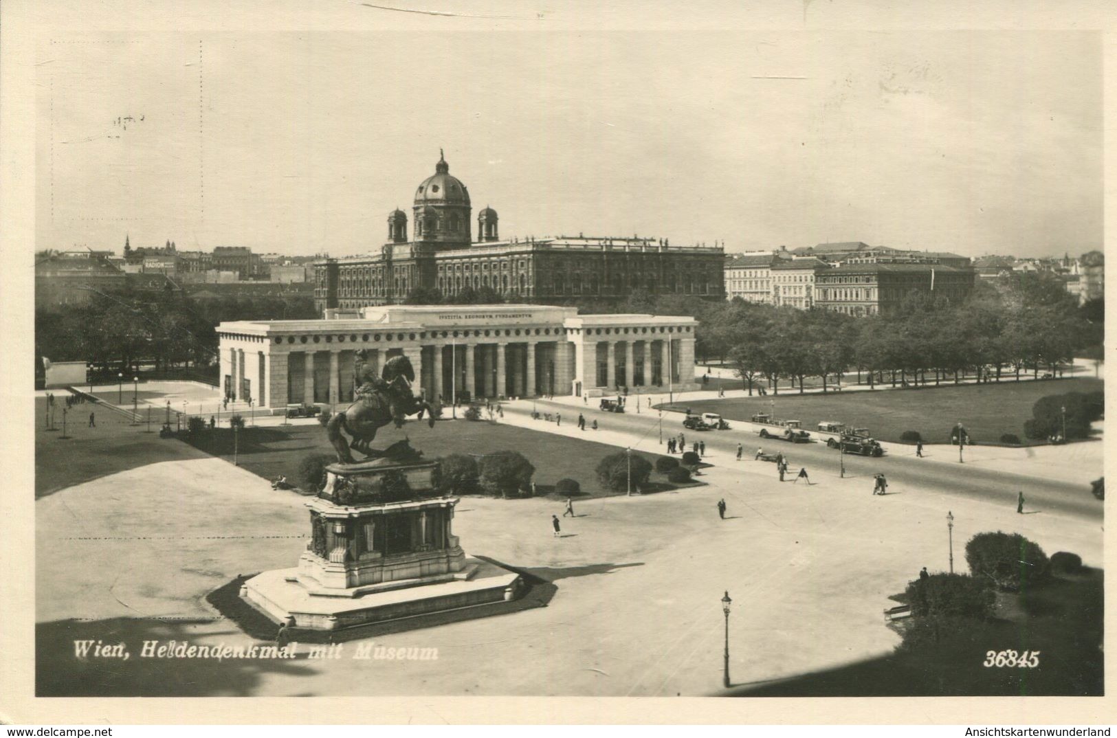 Wien - Heldenplatz Mit Museum (002030) - Ringstrasse