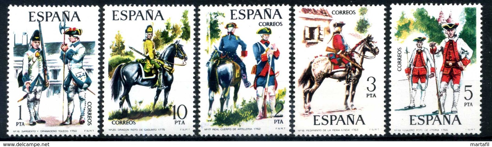 1975 SPAGNA SERIE COMPLETA MNH ** - Nuovi