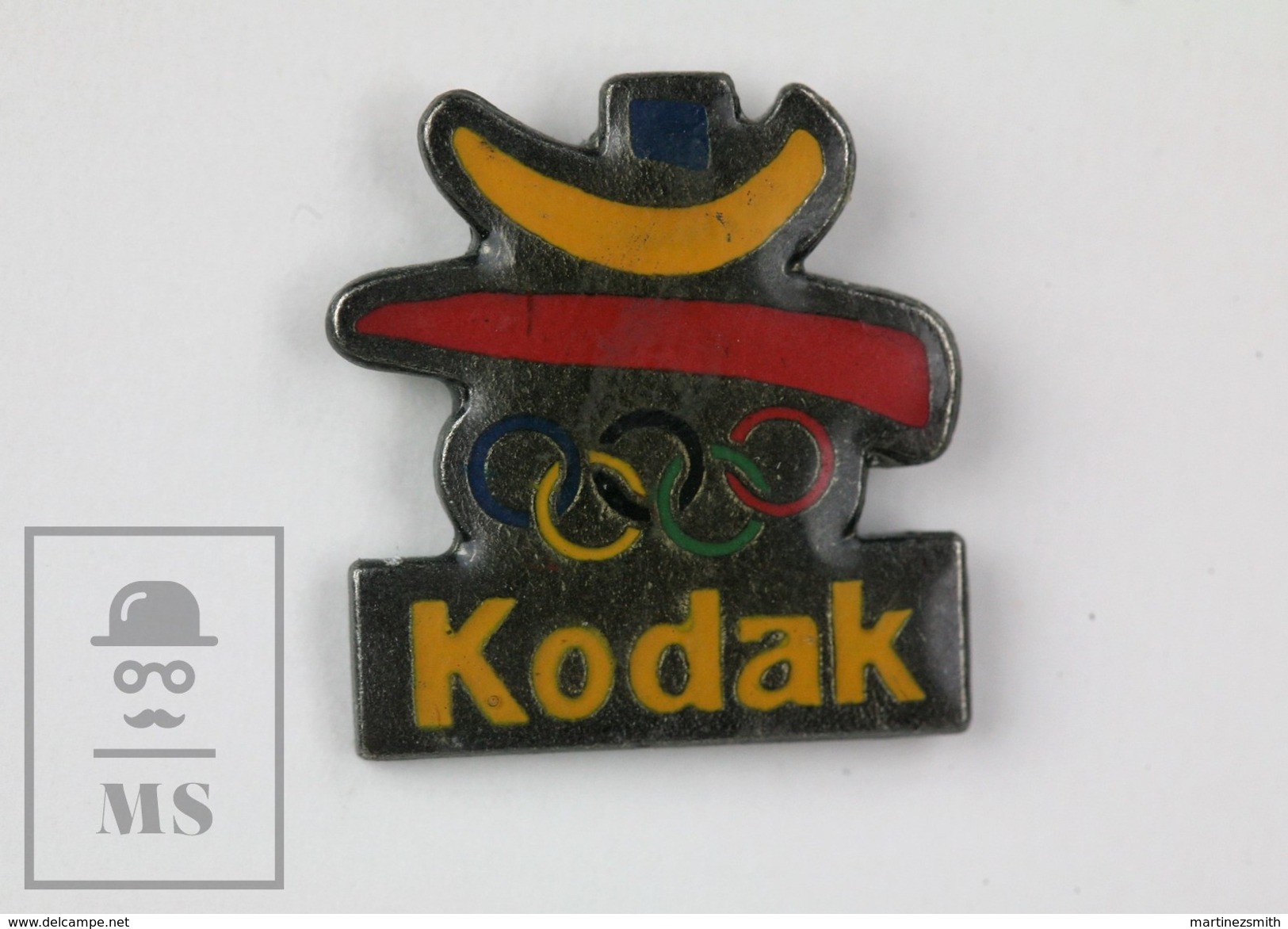 Barcelona 1992 Olympic Games - Kodak Official Sponsor Advertising - Pin Badge - Juegos Olímpicos