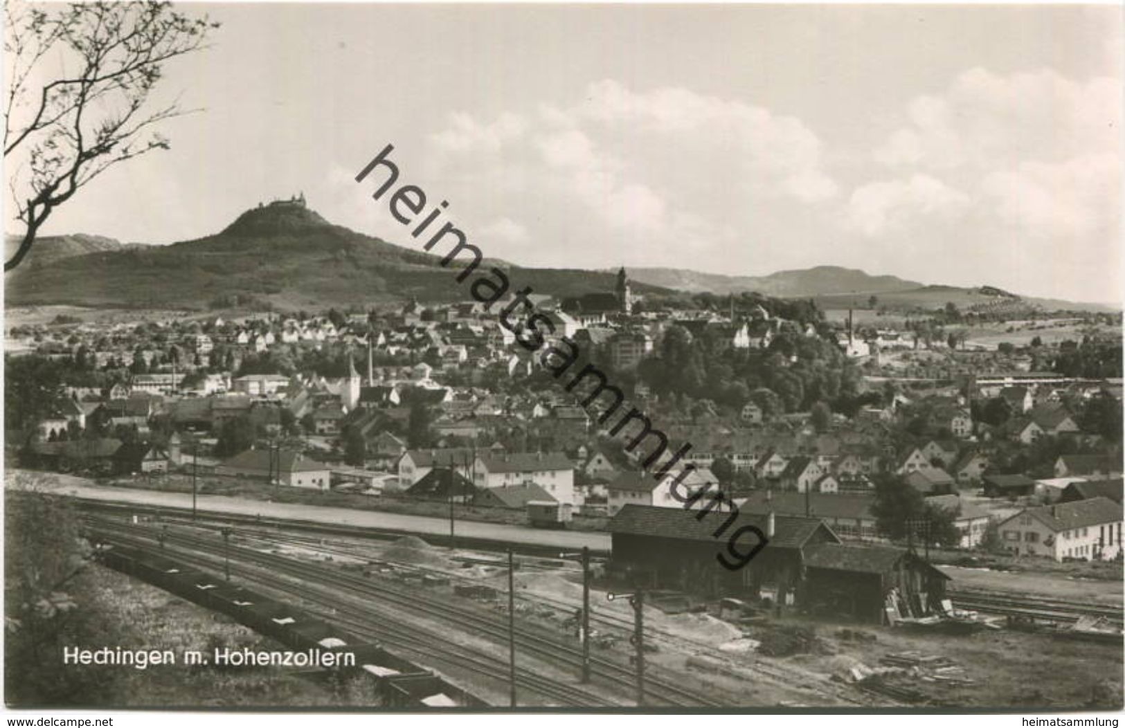 Hechingen Mit Hohenzollern - Foto-AK 60er Jahre - Verlag Siegbert Jaschek Reutlingen - Hechingen