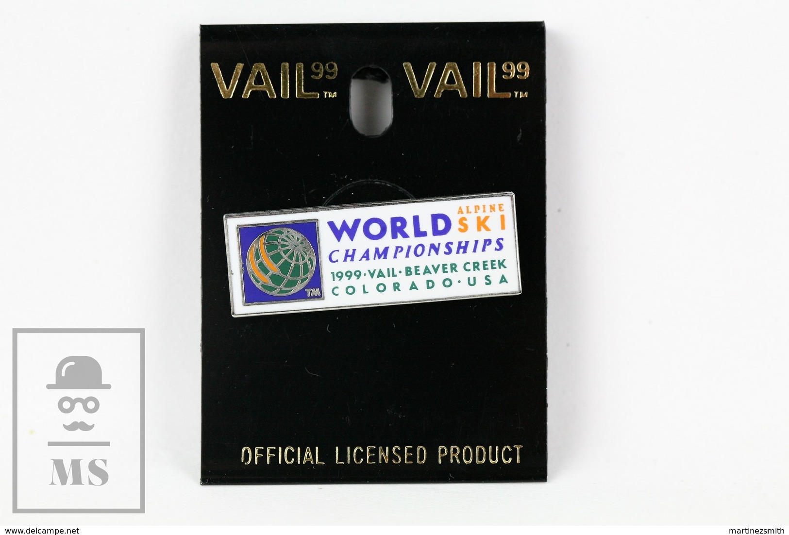 Vail 99, World Alpine Ski Championship Beaver Creek Colorado USA  Badge - Invierno