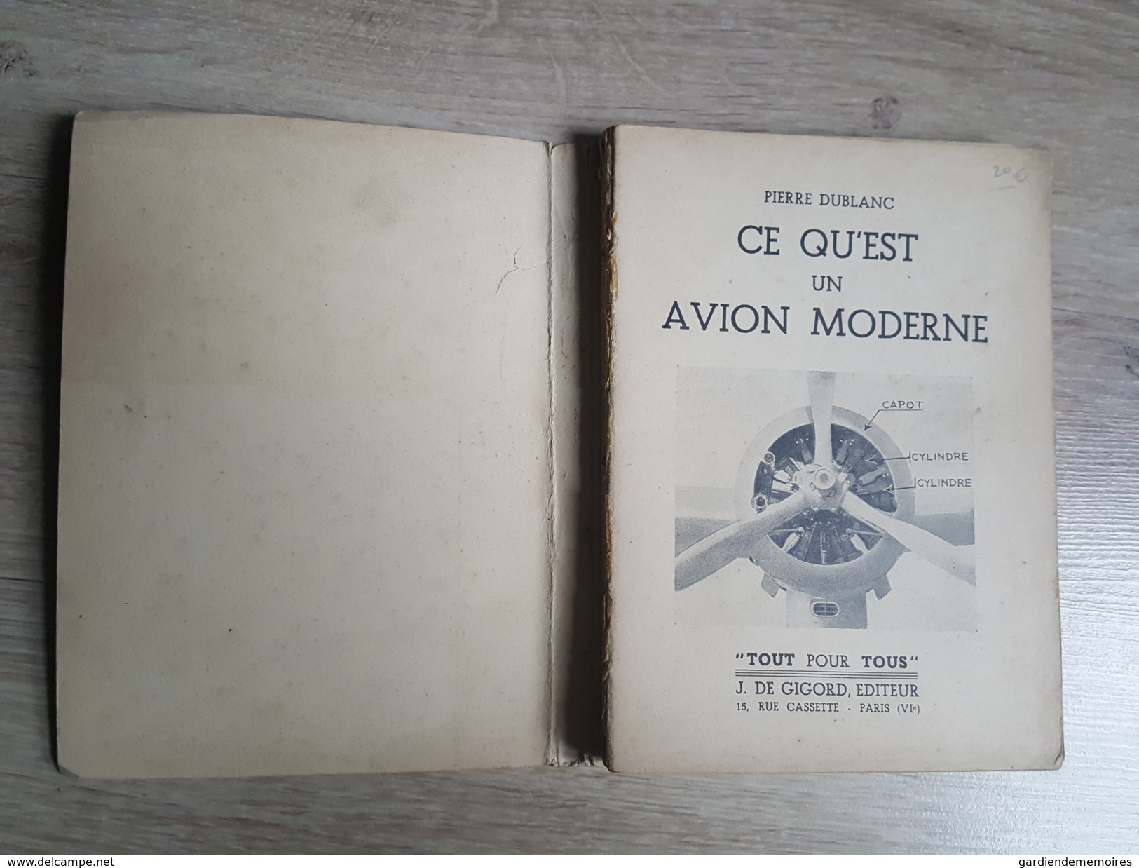 Livre Sur L'Aviation - Ce Qu'est Un Avion Moderne - Nombreuses Photos, Schémas... Par Pierre Dublanc - Autres & Non Classés
