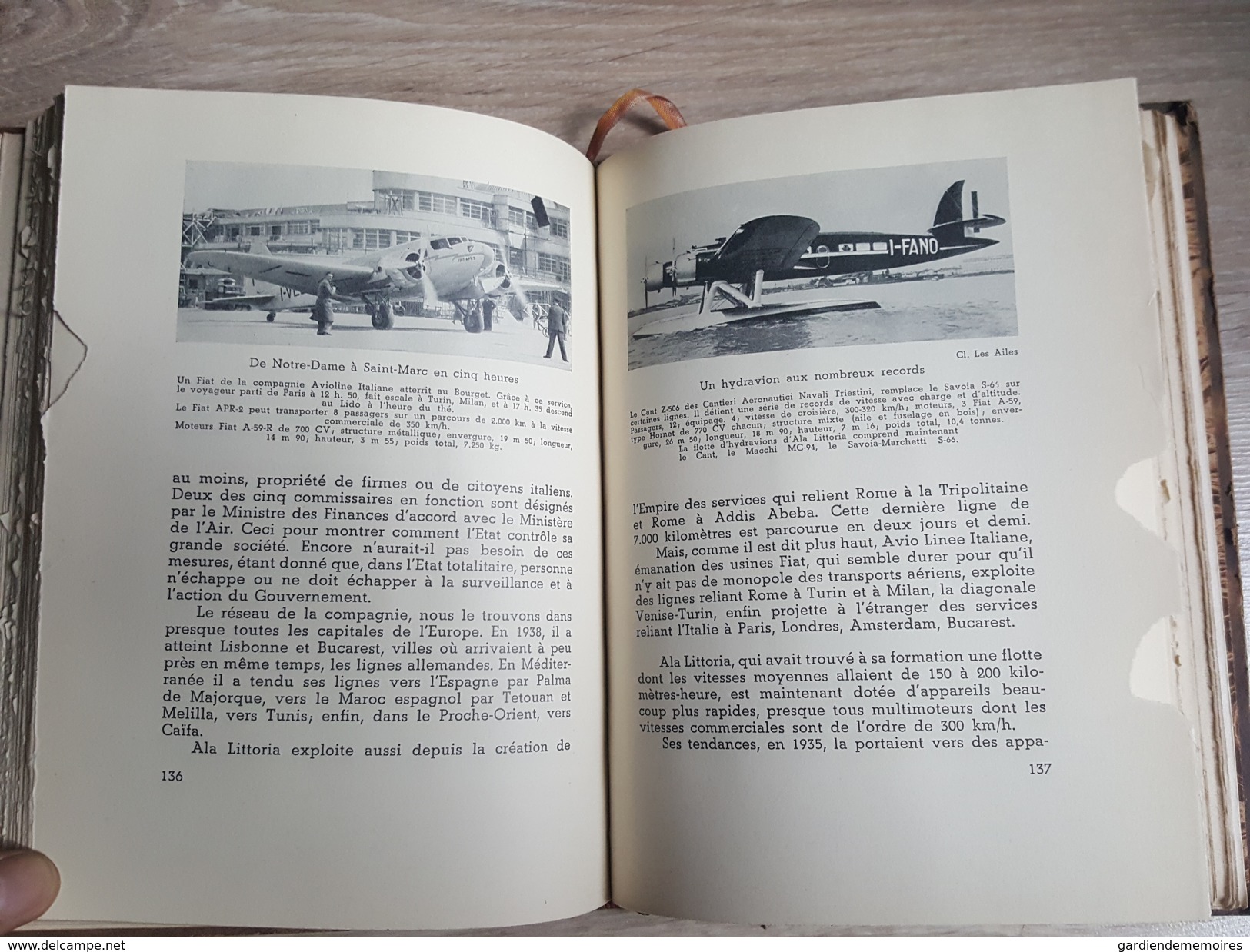 Livre sur l'Aviation - Les Grands Réseaux de l'Air par Jean Romeyer - Nombreuses photos et images