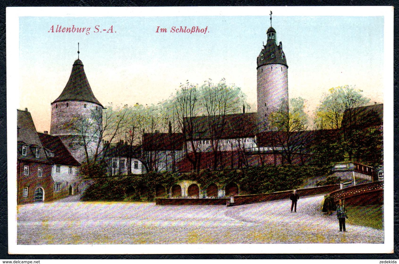 A9527 - Altenburg - Schloß - Stempel 48. Verbandstag Thür. Konsumvereine 1924 - S&S Leipzig 504  TOP - Altenburg