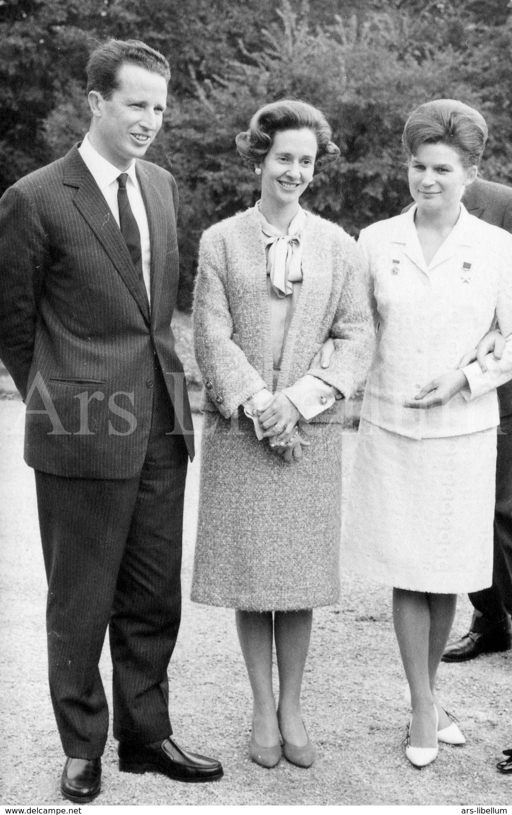 Postcard / ROYALTY / Belgique / Roi Baudouin / Koning Boudewijn / Валентина Теречкова / Valentina Tereshkova / 1966 - Berühmt Frauen