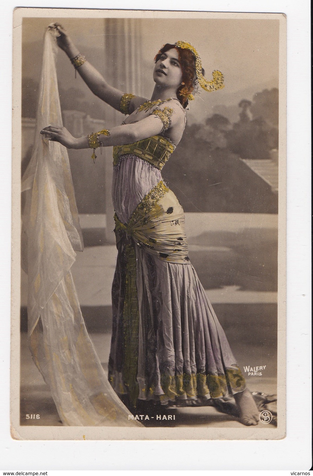 CPA ARTISTE MATA HARI - Künstler