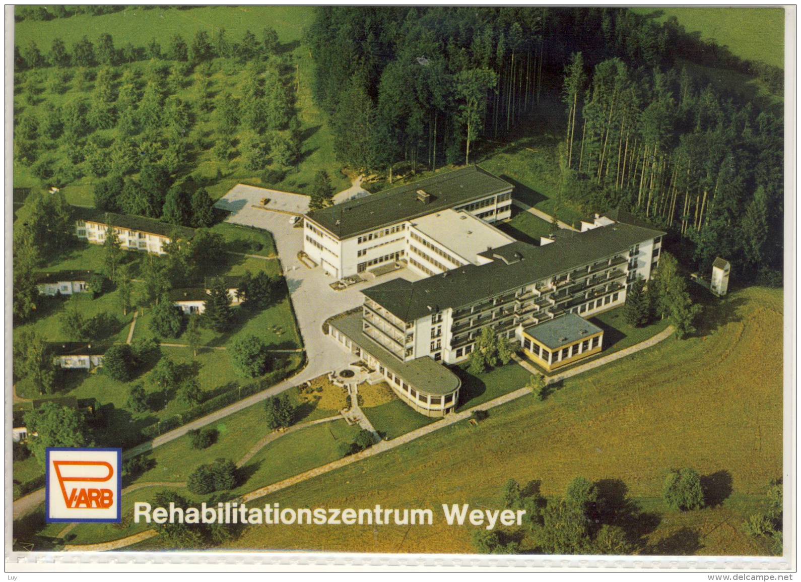 WEYER - REHABILITATIONSZENTRUM  DER PVA  LUFTBILD FLUGAUFNAHME - Weyer