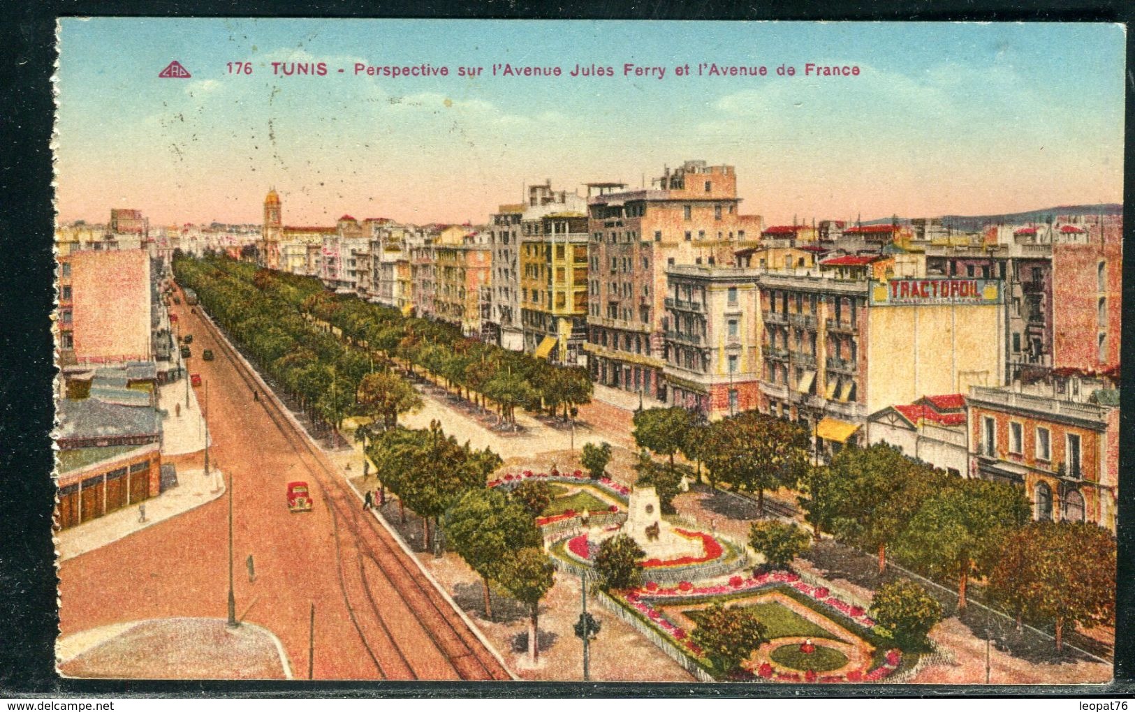 France - Carte Postale De Tunis En FM Pour Carpentras En 1939 - Ref D28 - Guerre De 1939-45