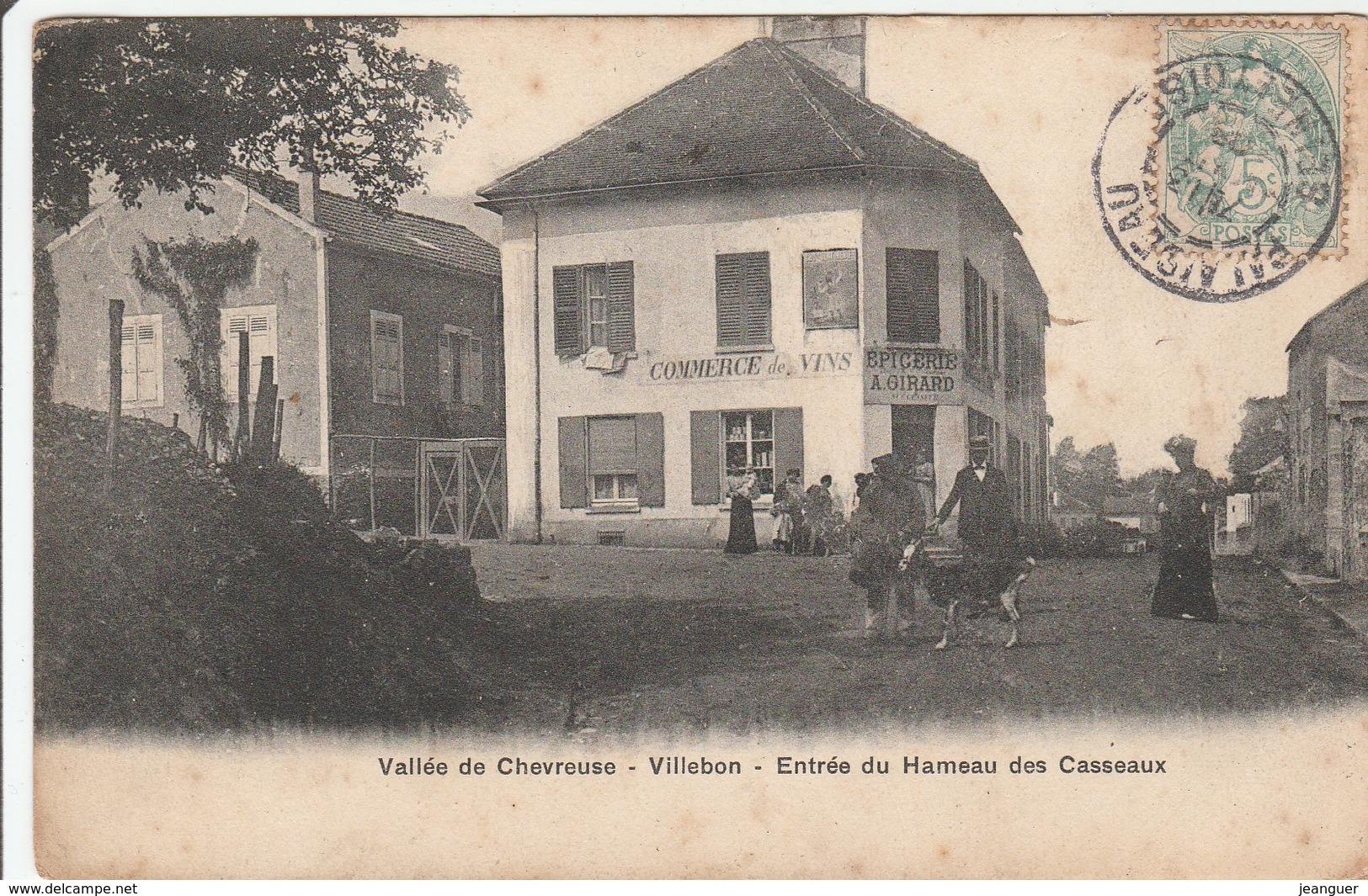 VILLEBON  Entrée Du Hameau Des Casseaux - Autres & Non Classés