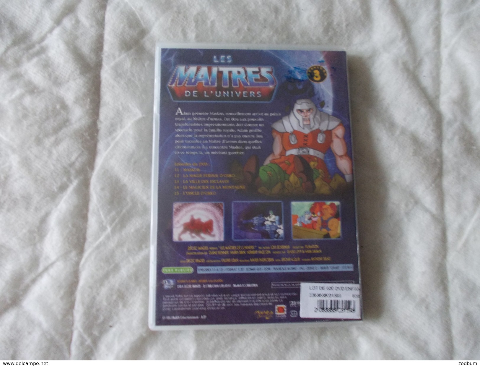 DVD - Les Maitres De L'univers 3 Par Le Pouvoir Du Crâne Ancestral - Cartoni Animati