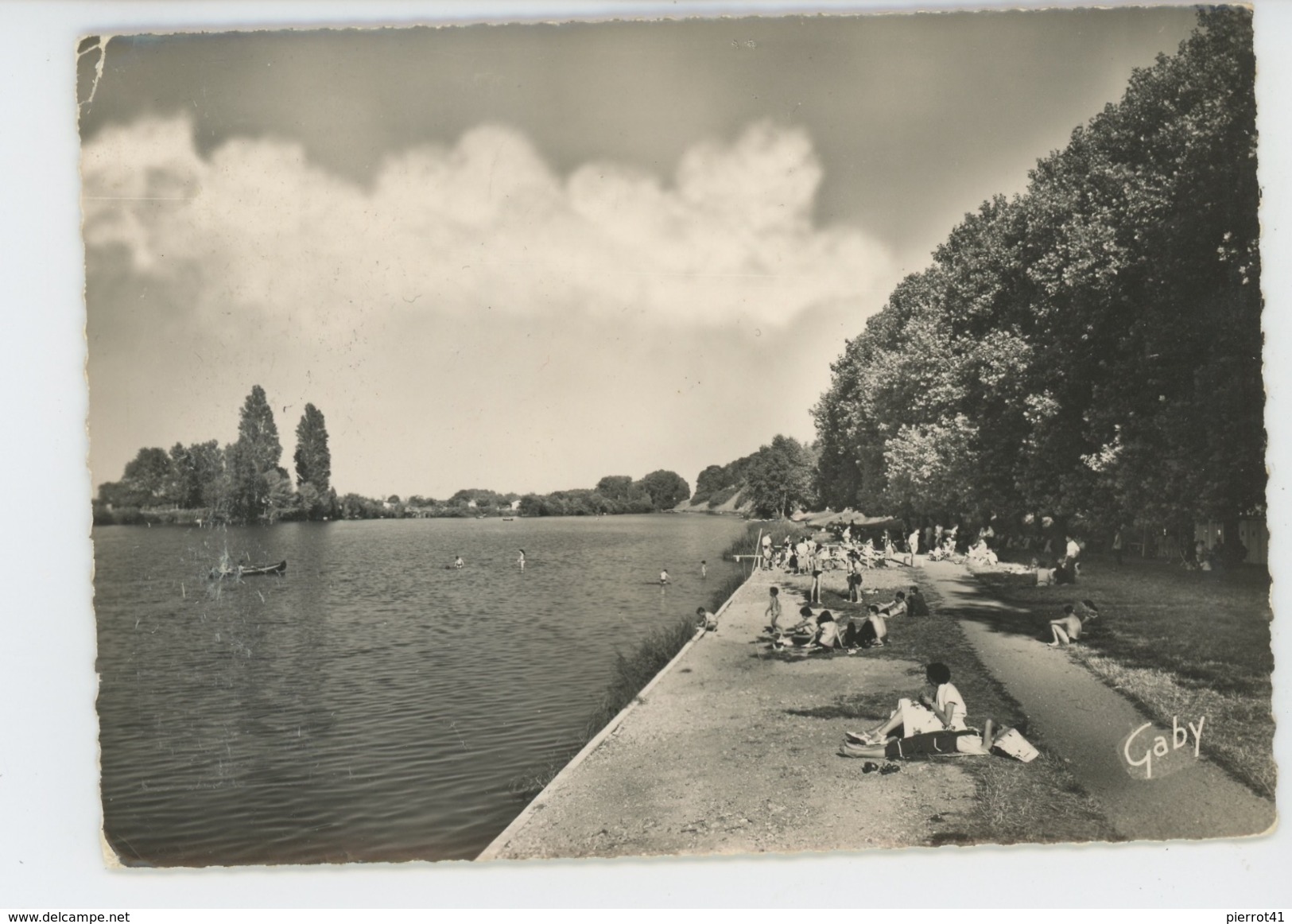 SAINT AVERTIN - La Plage Et Le Cher (1956) - Saint-Avertin