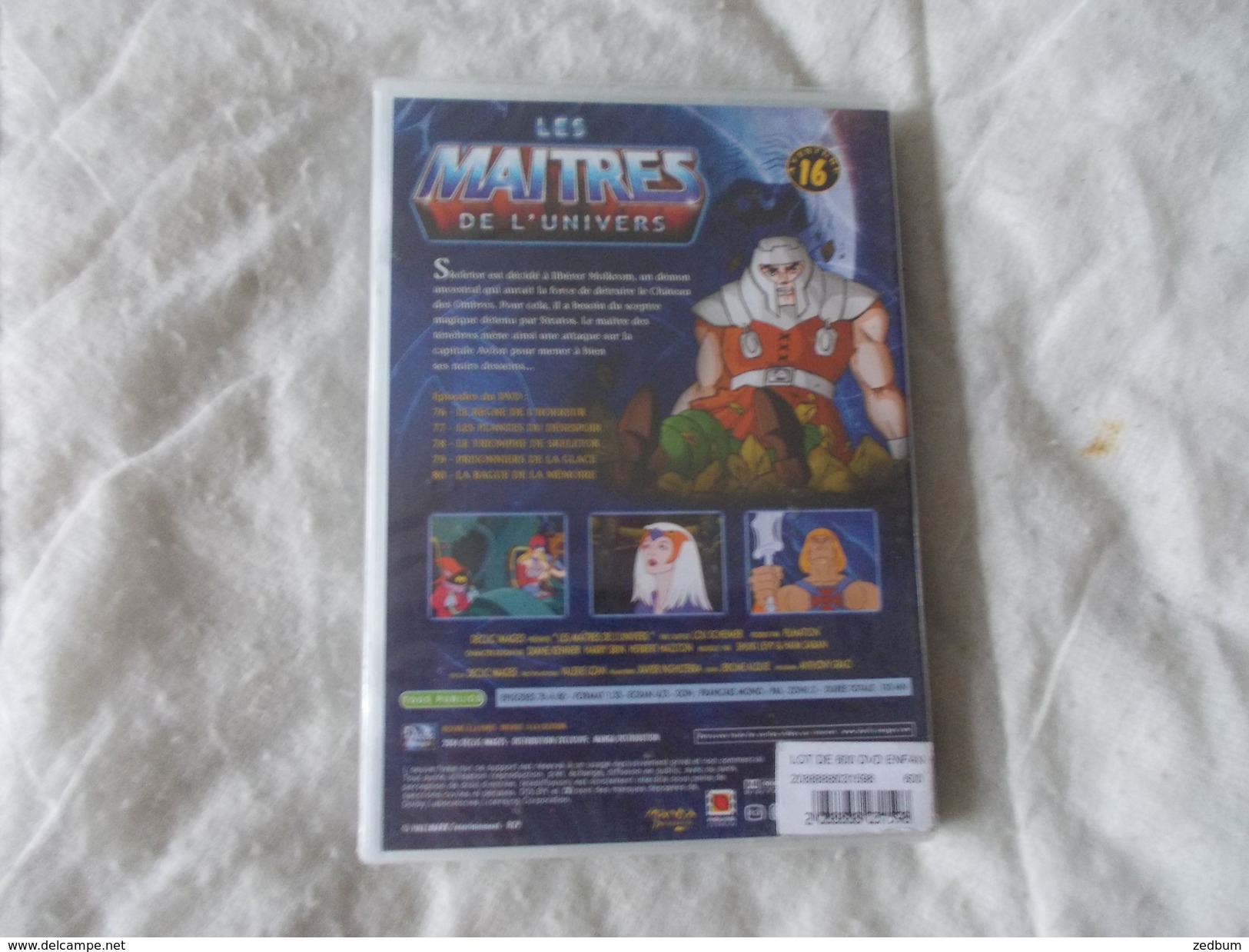 DVD - Les Maitres De L'univers 16 Par Le Pouvoir Du Crâne Ancestral - Dibujos Animados