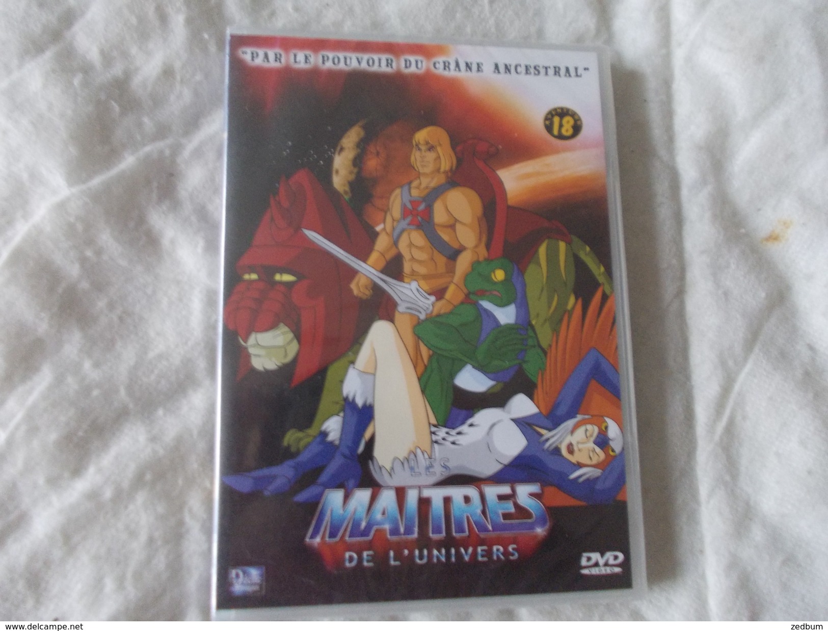 DVD - Les Maitres De L'univers 18 Par Le Pouvoir Du Crâne Ancestral - Animation