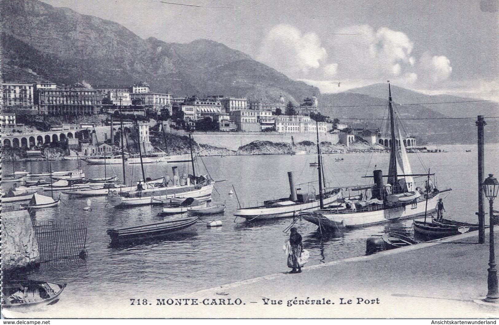 Monte-Carlo - Vue Générale. Le Port (002060) - Hafen