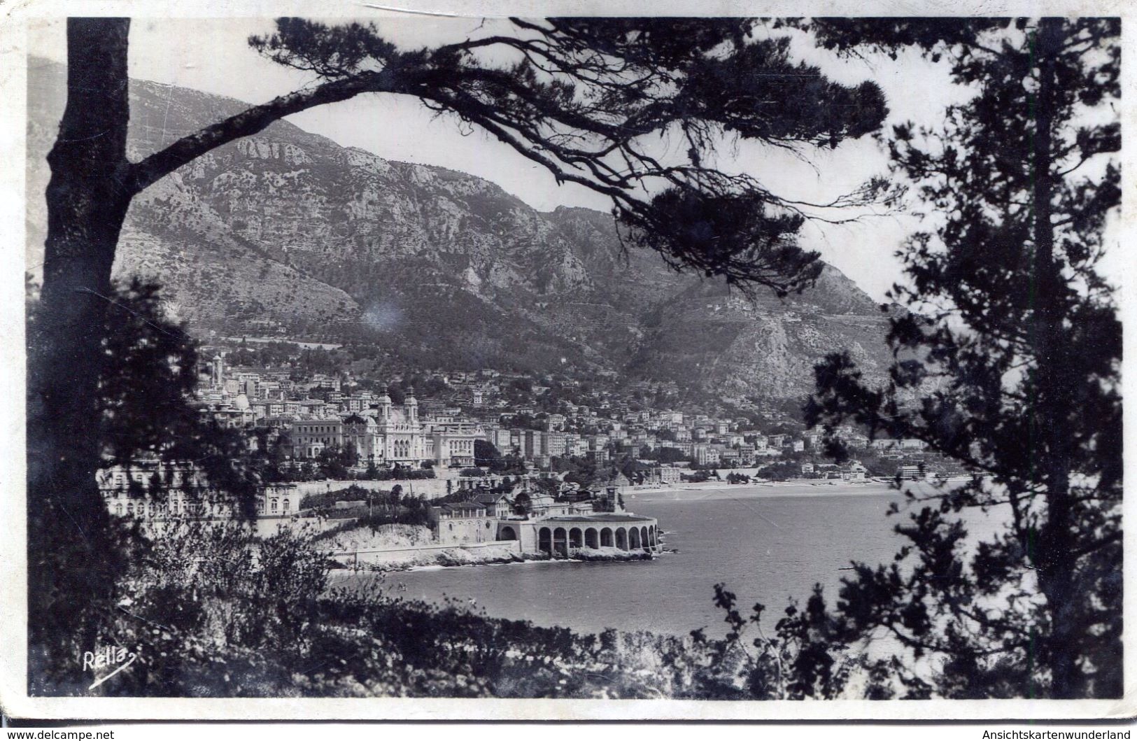 Monte-Carlo - Vu Des Jardins De Monaco (002062) - Monte-Carlo