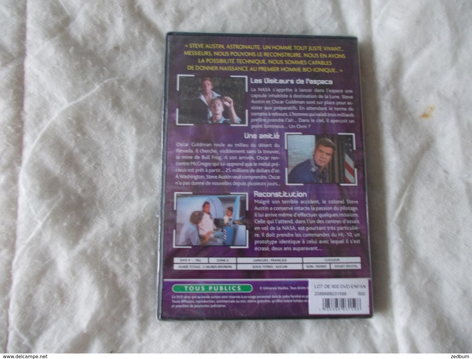 DVD 8 - L'homme Qui Valait 3 Milliards - TV Shows & Series
