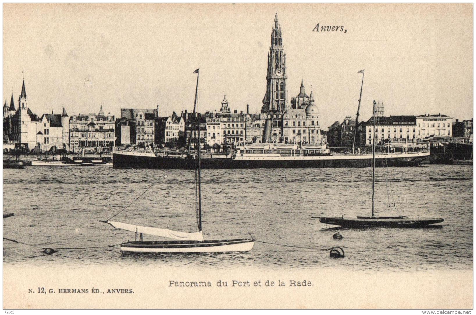 BELGIQUE - ANVERS - ANTWERPEN -  5 cartes.