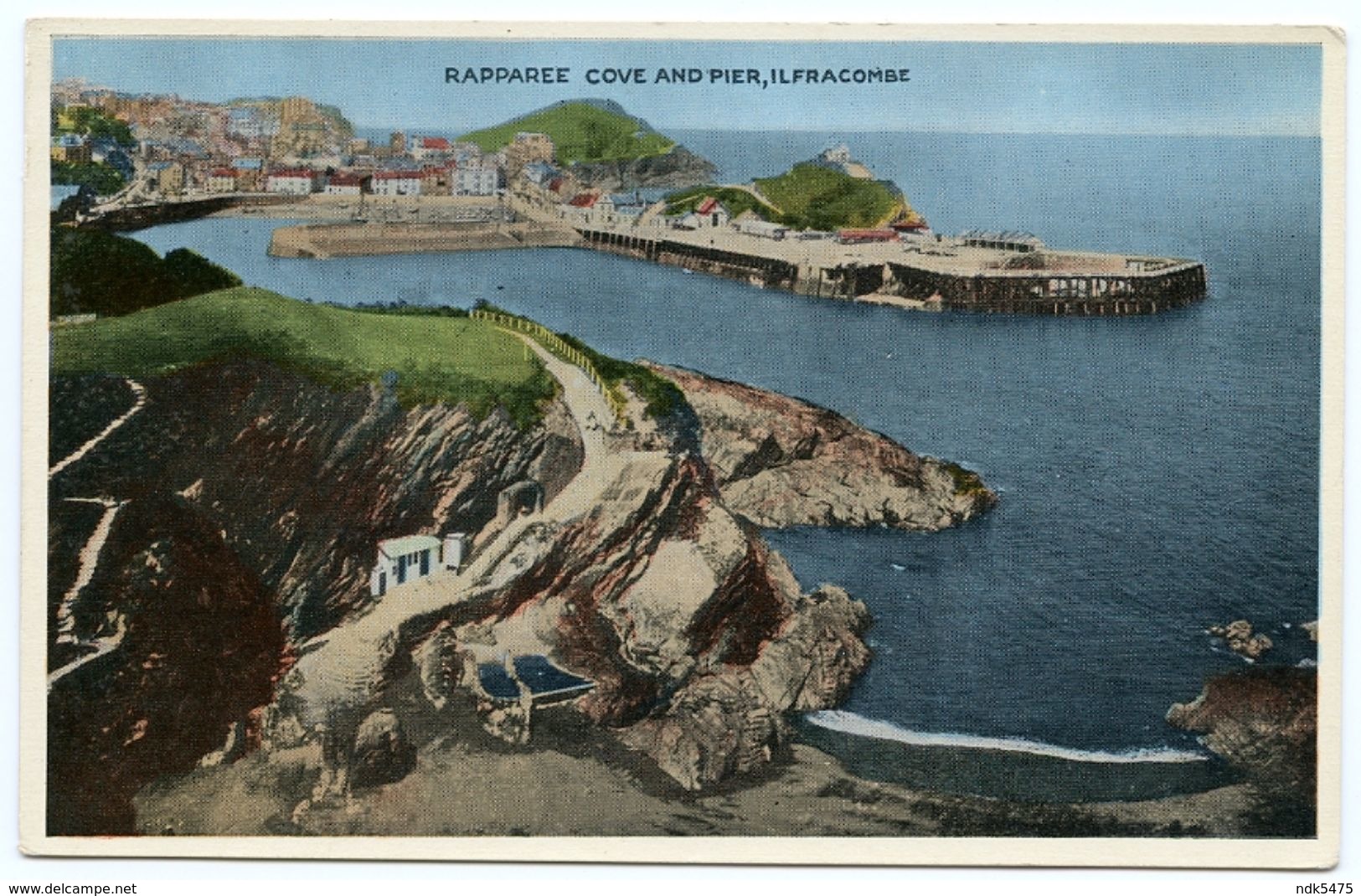 ILFRACOMBE : RAPPAREE COVE AND PIER - Ilfracombe