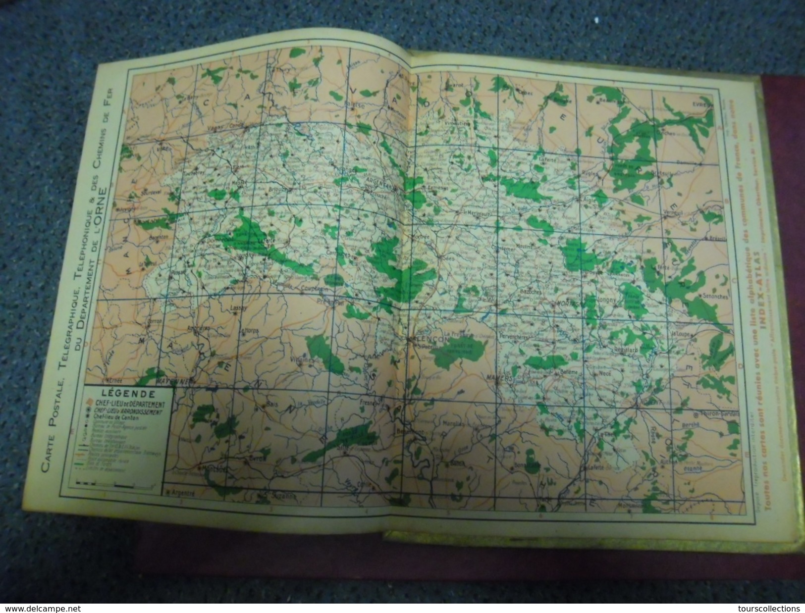 CALENDRIER 1967 POSTES PTT - Cueillette Pommes Enfants  - Oberthur - Plan De L'orne (61) à L'intérieur - Grand Format : 1961-70