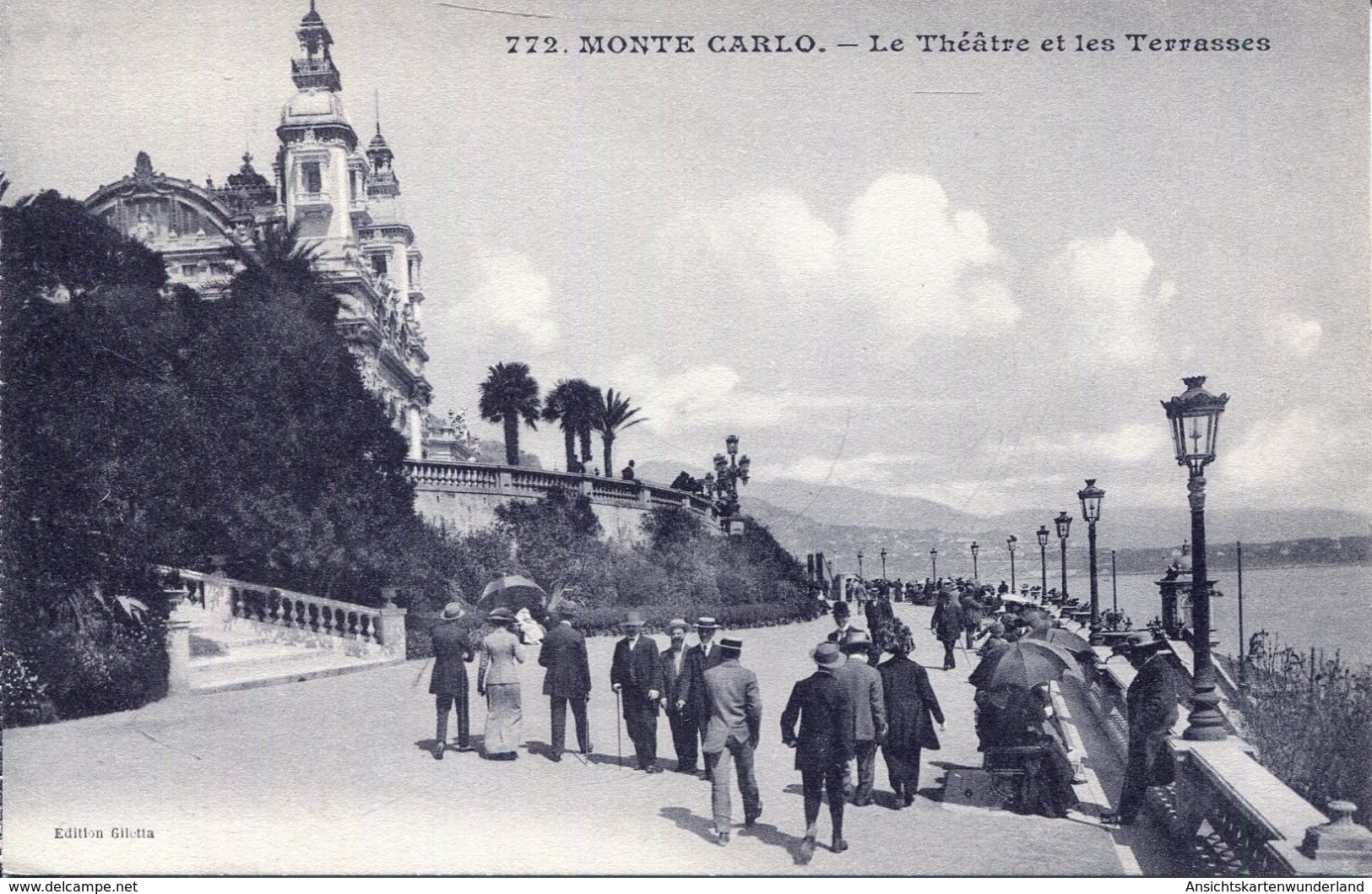 Monte Carlo - Le Théâtre Et Les Terrasses(002070) - Les Terrasses