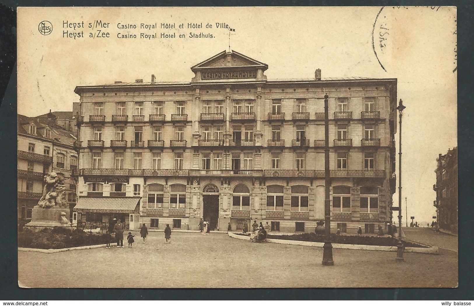 +++ CPA - HEYST - HEIST - Casino Royal Hôtel Et Hôtel De Ville - Stadhuis - Nels   // - Heist