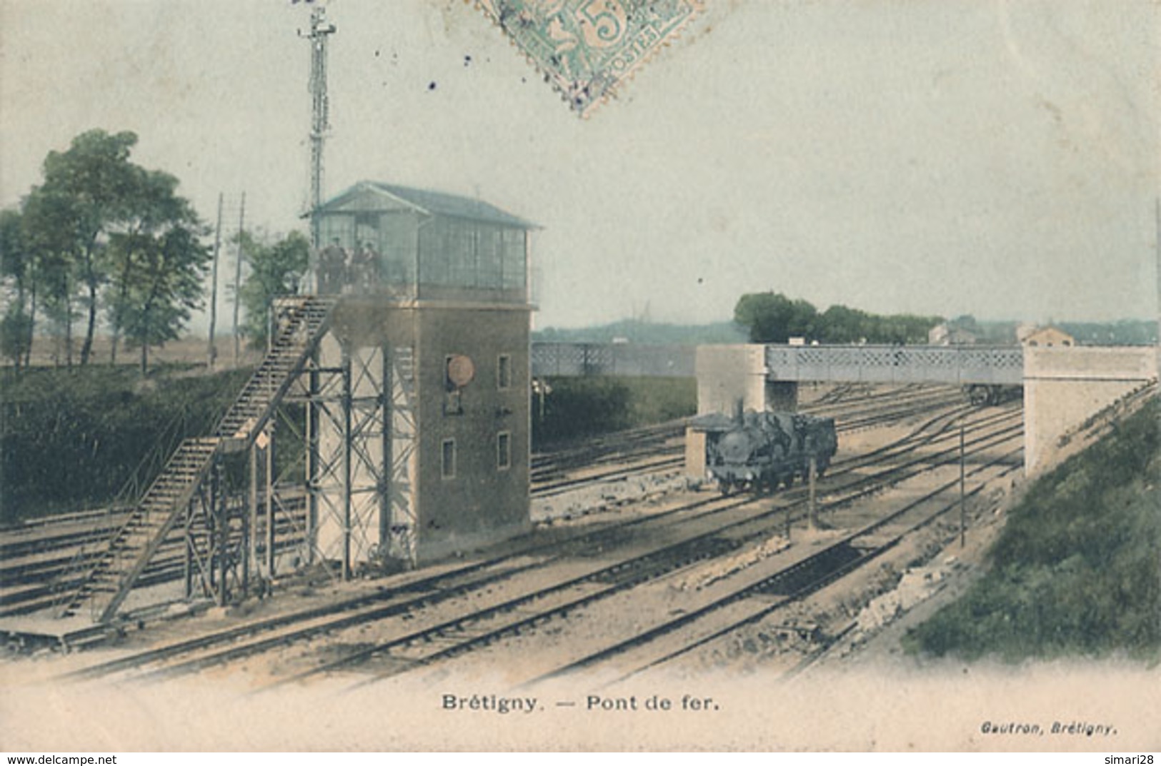 BRETIGNY - PONT DE FER (CHEMIN DE FER) - Bretigny Sur Orge