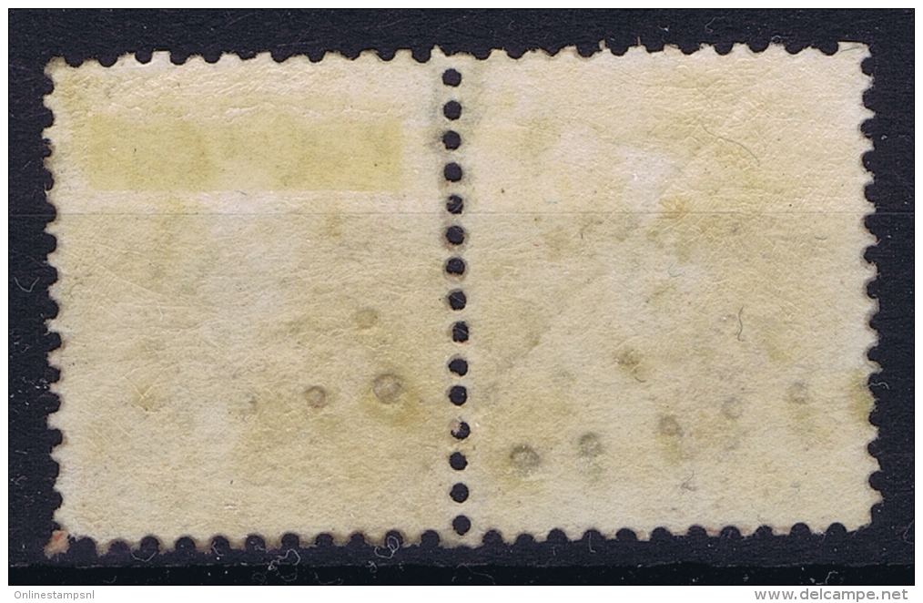 Belgium: OBP  16 A   Obl./Gestempelt/used  1863 Pair - 1849-1865 Medaillen (Sonstige)