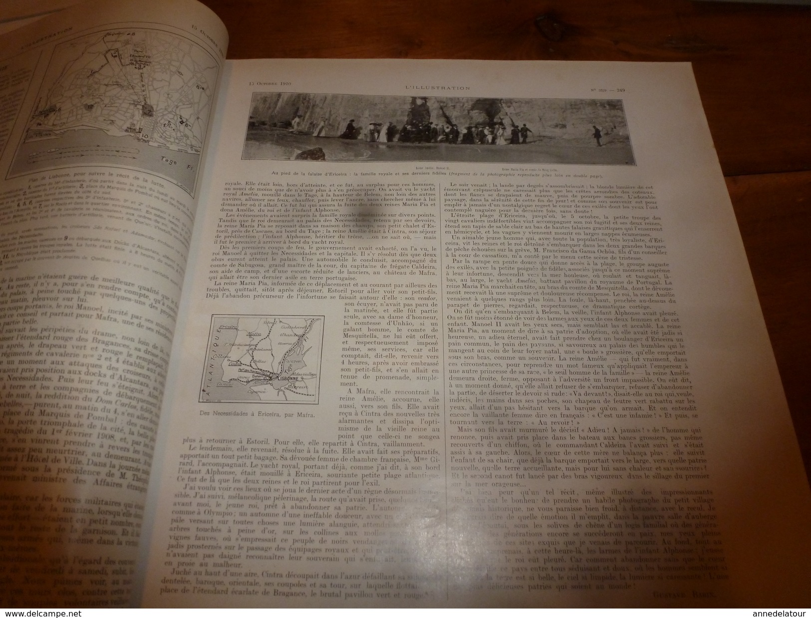 1910 L'ILLUSTRATION:Révolution à LISBONNE(Lisboa) ,pl. Dom Pedro,etc (important Doc.texte-photos);Mexique;L'île Maurice - L'Illustration